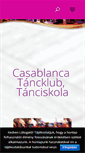 Mobile Screenshot of casablanca-tancklub.hu